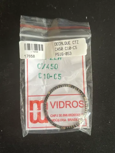 Decalque aro bezel Citizen C450