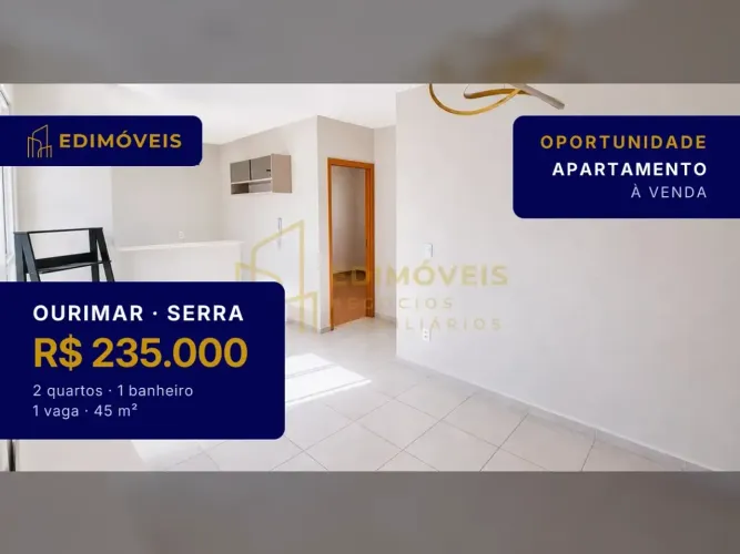 Ourimar| Apartamento 2 quartos com piscina e salão de festas, ideal para a família