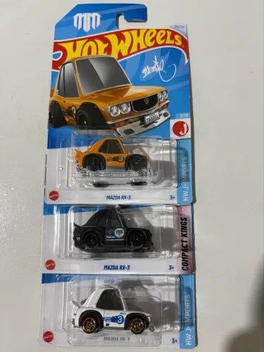 Hot Wheels Mazda RX-3 (3) unidades
