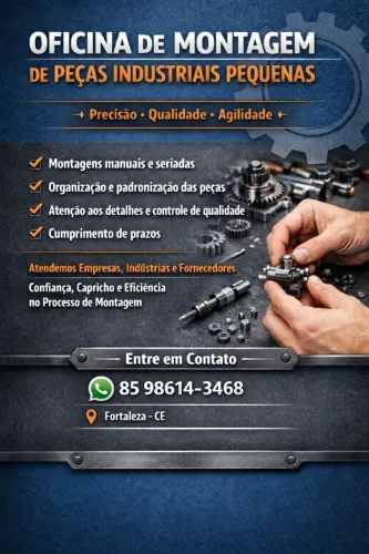 Oficina de Montagem de Peças Industriais