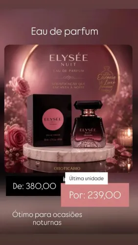 Perfume elysee eau de parfum