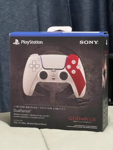 PS5 DualSense God of War 20th Anniversary - lacrado