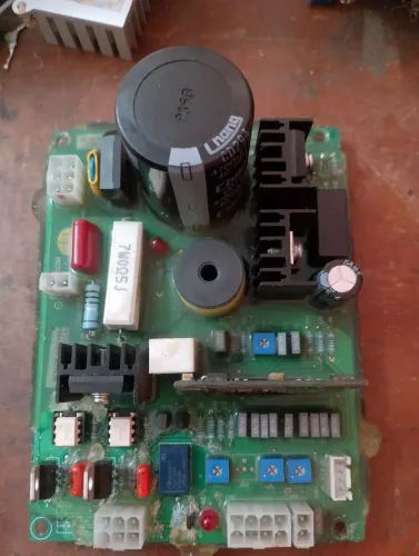 Circuito de controle máquina mig esab