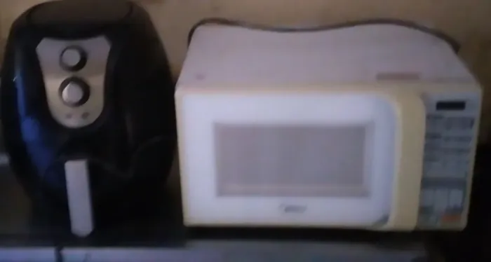 Micro-ondas está funcionando