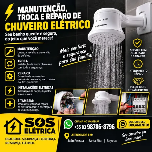 Chuveiro elétrico