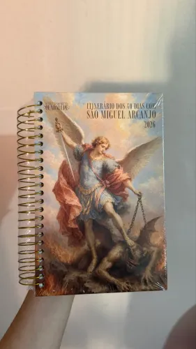 Livro Lacrado Itinerário São Miguel Arcanjo 2026 Frei Gilson