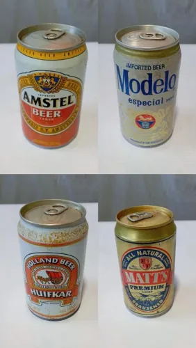 Latas decorativas colecionáveis.. preço por unidade