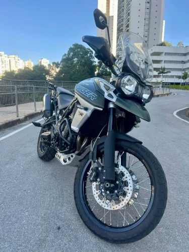 Tiger 800 XCX Verde 19 mil Kms Raridade!!