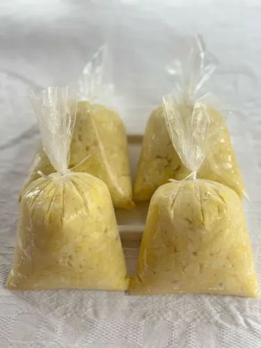 Polpa de Cupuaçu 1 Kg R$14 100% Natural Cortada na tesoura Retirada no Bairro Nacional 