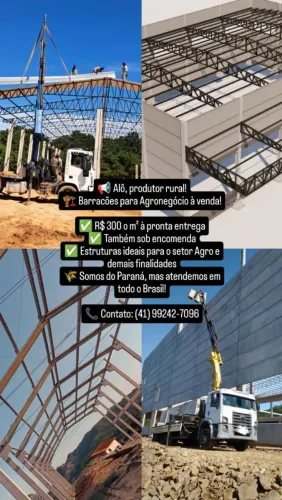 Barracão pré-fabricado