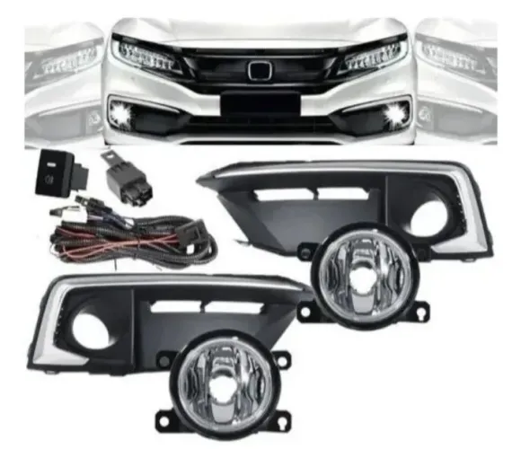 Kit farol de milha Honda civic novo