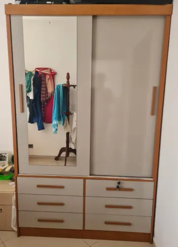 Guarda-roupa porta de correr mdf - Cond Barra Sul