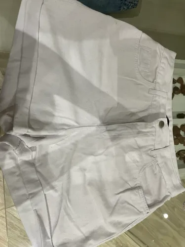 Shorts Branco Feminino TAM 44