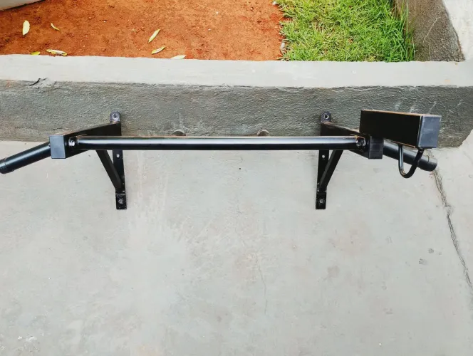 Barra fixa com suporte saco
