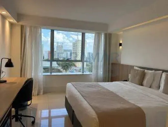 Flat/Hotel Mobiliado e com Serviços Hoteleiros para Locação no Tryp Flat Hotel