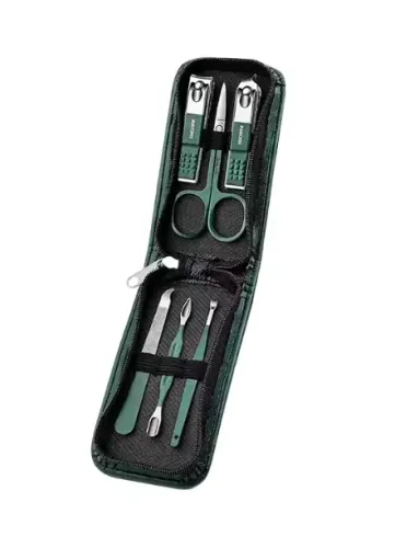 Kit profissional de cuidados com unhas com estojo de viagem (Entrego)