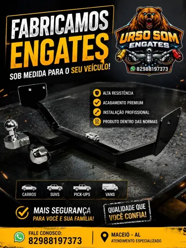 ? FABRICAMOS ENGATES SOB MEDIDA