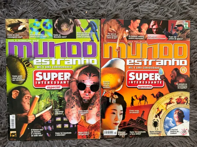 Revistas Mundo Estranho