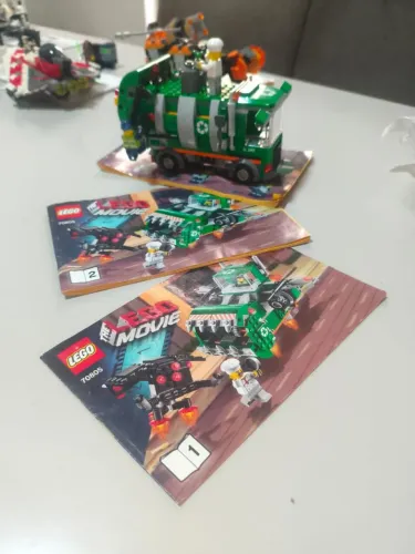 Lego movie caminhao de lixo