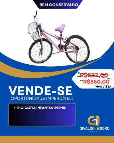 Bicicleta infantojuvenil