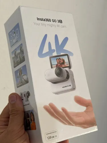 Insta360 Go 3s 128gb nova lacrada