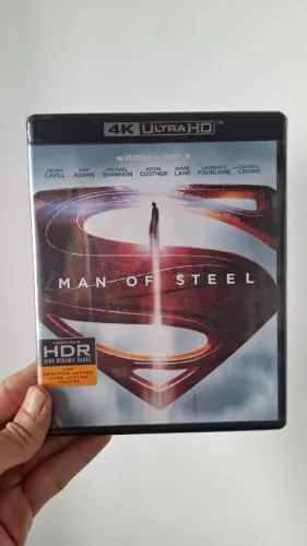 Novo Bluray 4k Importado Man Of Steel Superman Homem de Aço