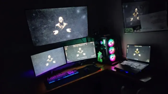 PC Gamer Ryzen 7 5700X, 32GB RGB, B550 TUF, RX 580 8GB, NVMe 1TB