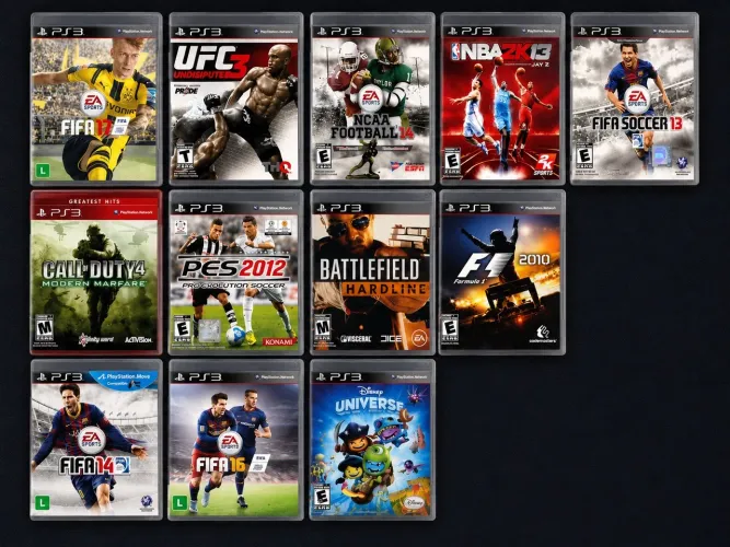 Lote Jogos de Ps3