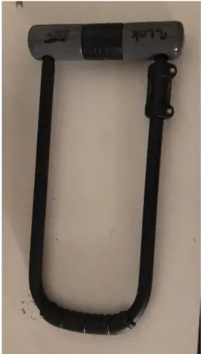 cadeado u-lock para bicicleta elétrica