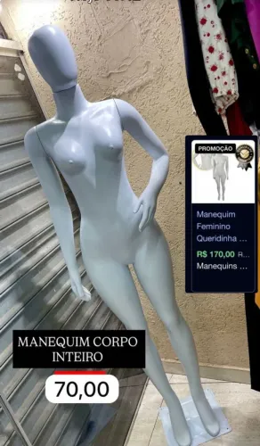 Manequim corpo inteiro 