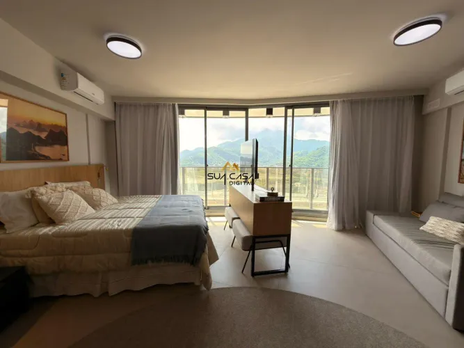 Studio funcional à venda no Niemeyer 360 com lazer completo na Barra da Tijuca REF: Niemey
