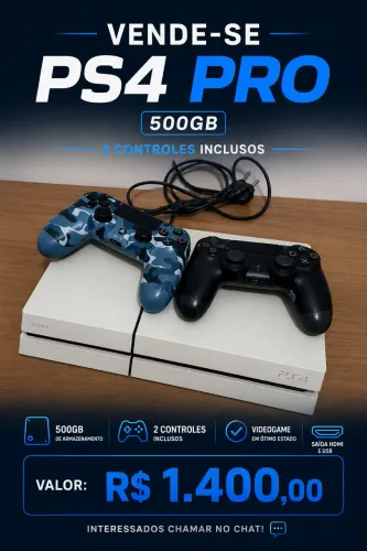 Vende-se PS4