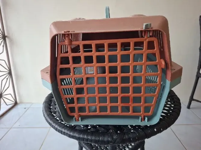 Caixa para transporte de cachorro ou gato