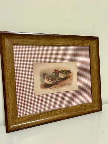 Quadro decorativo para parede patos