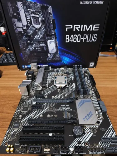 Kit Intel i3-10100F + ASUS Prime B460-Plus + Caixas