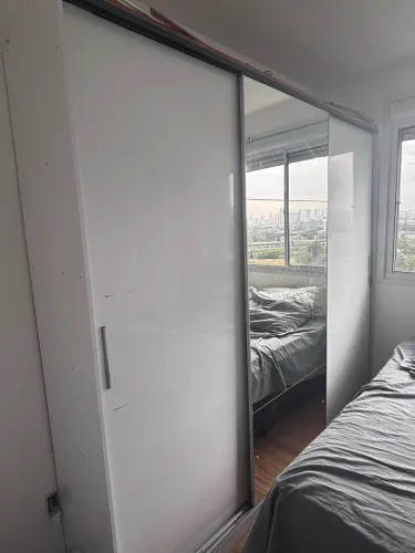 Guarda-Roupa Madesa Royale 100% MDF com Espelho