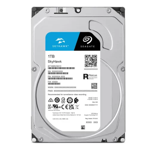 HD 1TB CFTV Skyhawk 24/7 novo 
