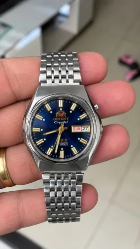 ORIENT 3 ESTRELAS AZUL