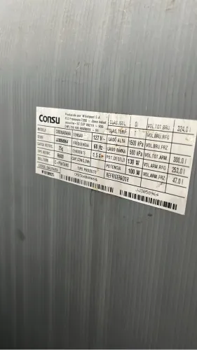 Geladeira Consul Facilite Frost Free 300L - funcionando