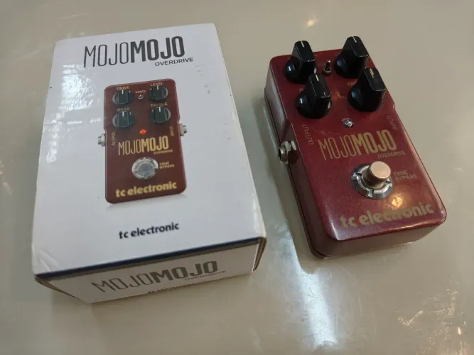 Pedal de Guitarra MOJOMOJO (OverDrive) tc electronic em estado de ZERO