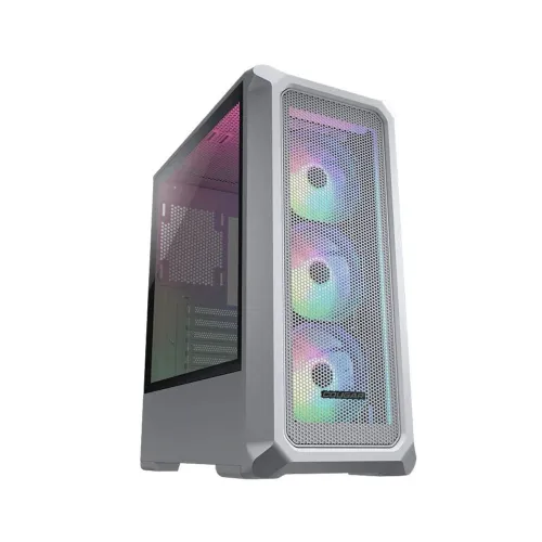 Gabinete Gamer Cougar Archon 2 Mesh RGB Branco + 3 Fans