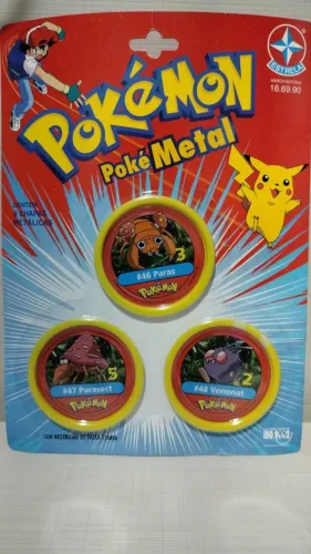 Cartela Pokémon Pokémetal 6
