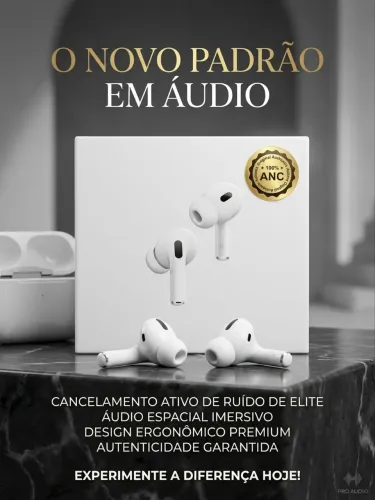 AirPods Pro 3 (Modelo Premium 1ª Linha) Novo Lacrado