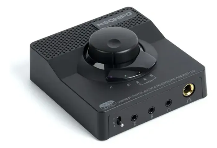 Amplificador Neohipo H1 DAC para Fone USB Saída 3.5/6.35mm