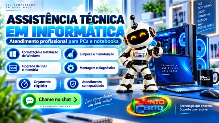 PC Lento? Deixe com a Ponto Certo