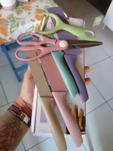Jogo de facas de cozinha - Novo - Entrego
