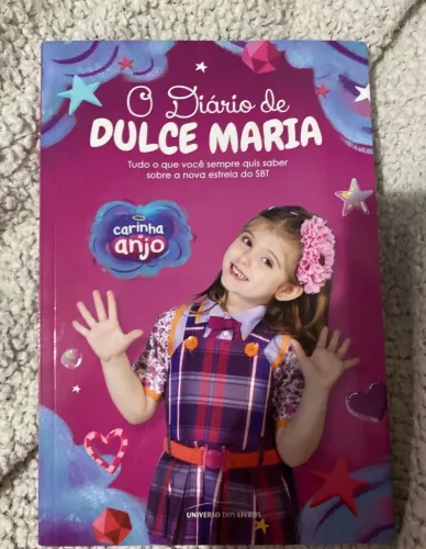 Livro o Diário de Dulce Maria carinha de Anjo