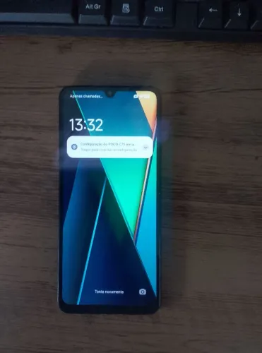 Celular poco c75 xiaomi 8 GB 256GB  120HZ NFC perfeito estado 