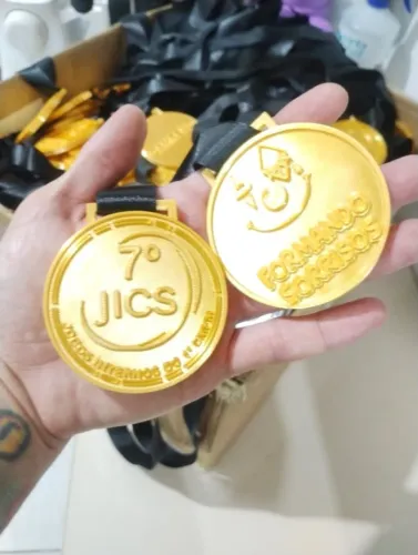 Medalhas Exclusivas - Personalizadas Eventos premiações Homenagem - NerdDog Store