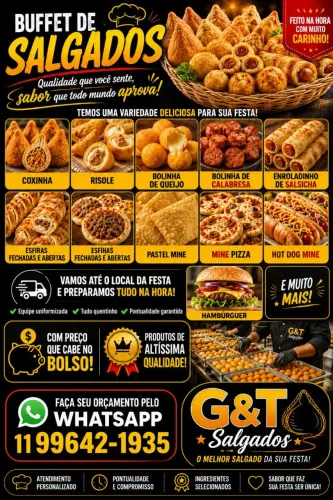 Buffet de salgados